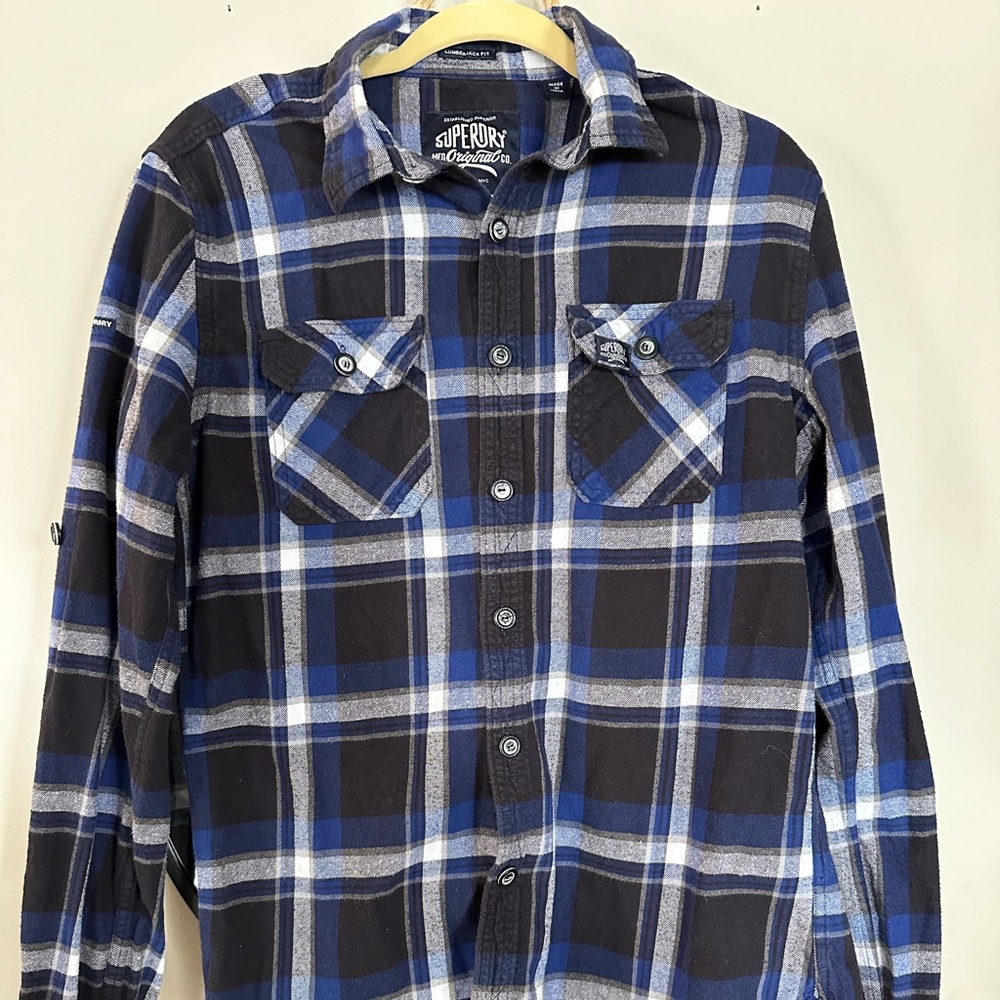 Men’s Superdry large lumberjack shirt.
